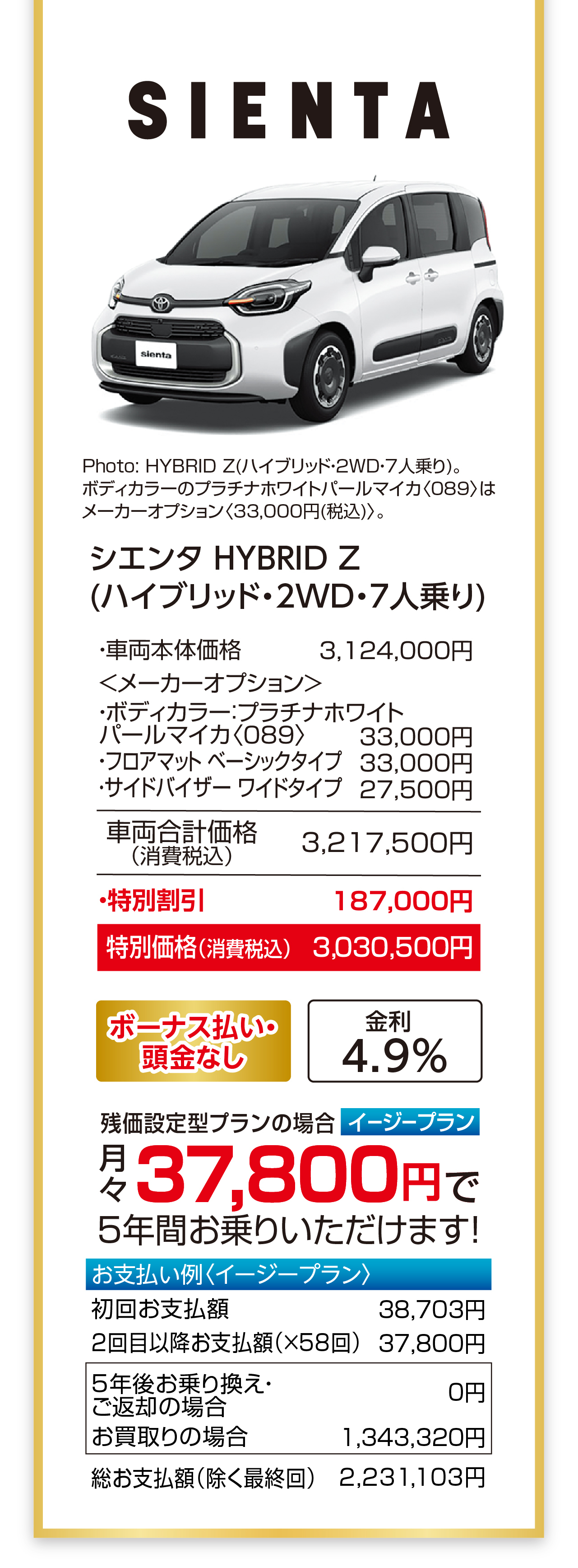 新車購入SPECIALサポート | ネッツトヨタ京都